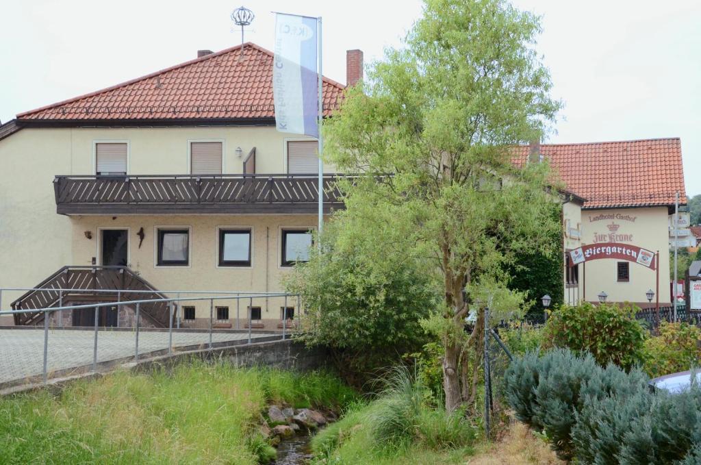 Gasthof Zur Krone Leidersbach Exterior foto